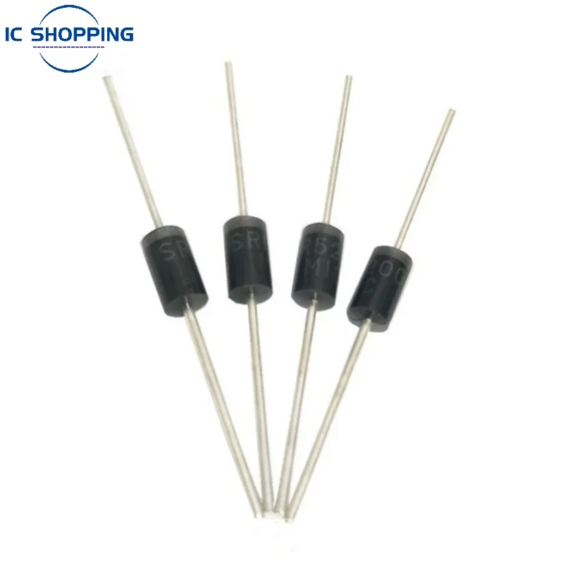 20PCS All New Schottky Diodes SB SR160 SR240 SR360 SR560 SR2100 SR2200 SR3100 SR3200 SR5100 SR5200 1A 2A 3A 5A 50V 60V 100V 200V