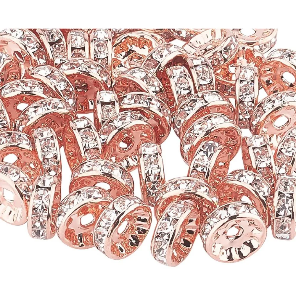 50-pecas-de-contas-espacadoras-redondas-de-10-mm-cor-rosa-dourada-com-strass-transparente-de-origem-checa-para-a-confeccao-de-joias