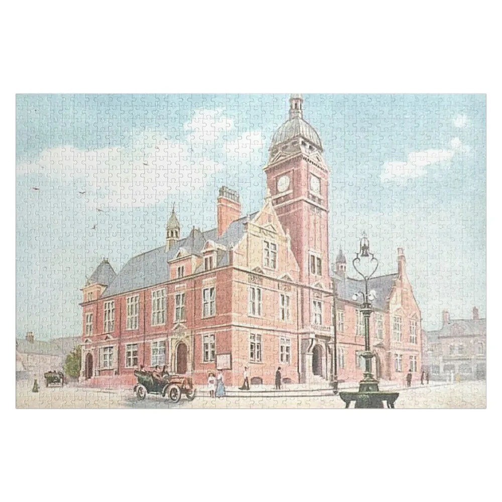 Town Hall, Swindon, Wiltshire, England Jigsaw Puzzle Animal Custom Jigsaw Wood Adults Baby Wooden Puzzle