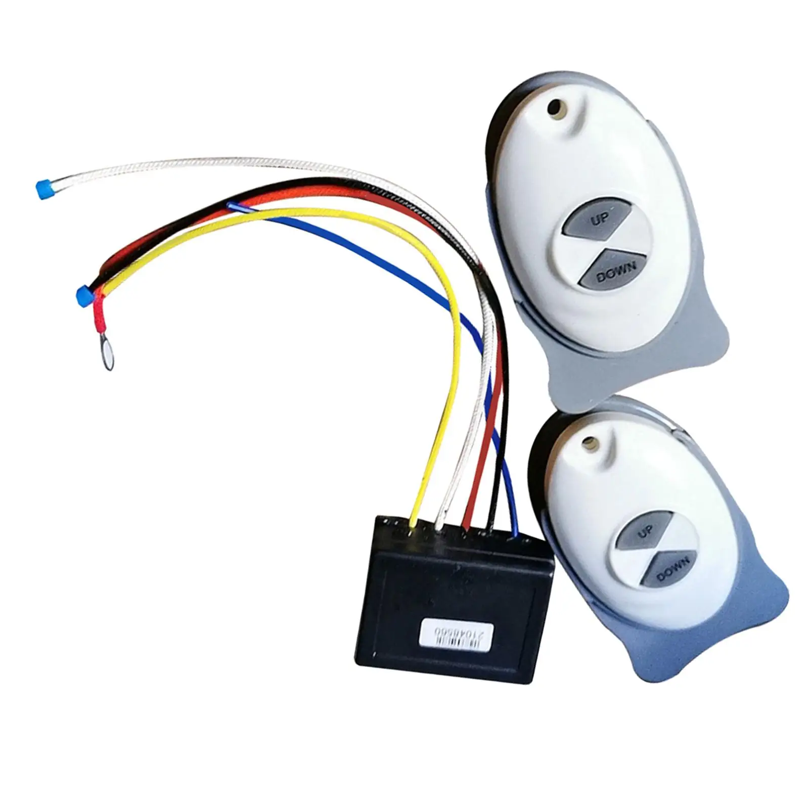 مرساة بحرية عن بعد، مفتاح بلاستيكي لاسلكي، وحدة تحكم مقاومة للماء لمعدات الإبحار على شكل قارب واليخوت