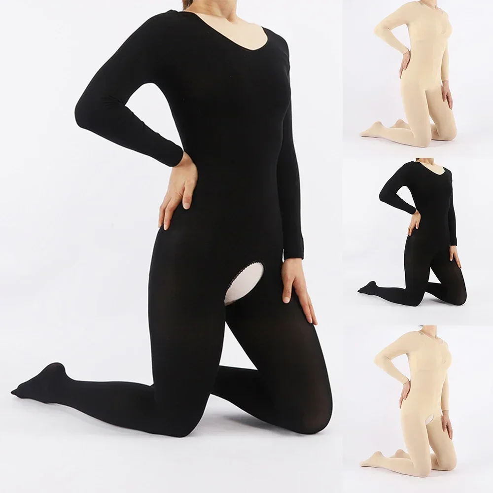 Tights Costume Bodysuit Bodysuit Unisex Bodysuit Sexy Sheer Black Jumpsuit Unisex Full Body Stockings Bodysuit