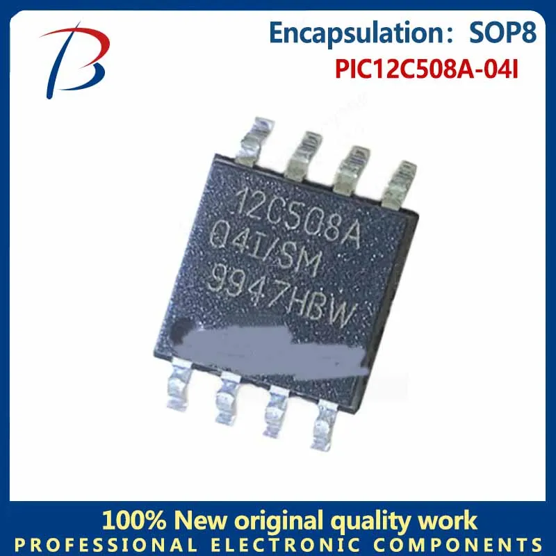 5PCSPIC12C508A-04I Package SOP8 processor and controller screen PIC12C508A04I