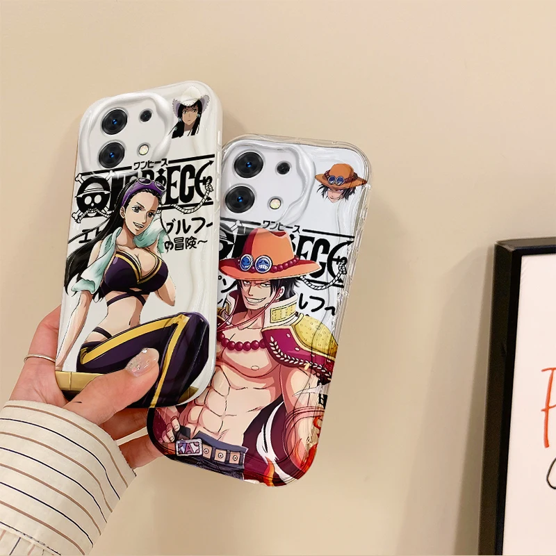 Hot O-One Pieces Robin Anime Phone Case For Redmi Note 13 12 11 ProPlus 10 9 Pro 14C 13C 12C 11S 10A K70 Soft Transparent Cover