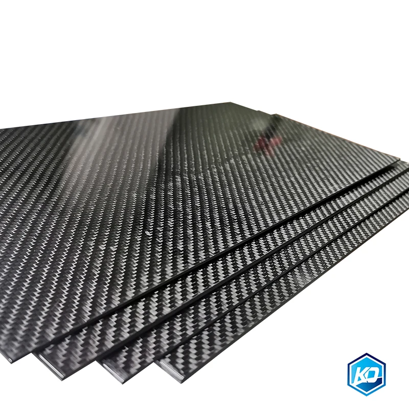 95x395mm Twill Glossy Matte Carbon Fiber Plate Panel Sheet 0.25-5mm Thick High Strength Carbon Board Light Weight High Quality