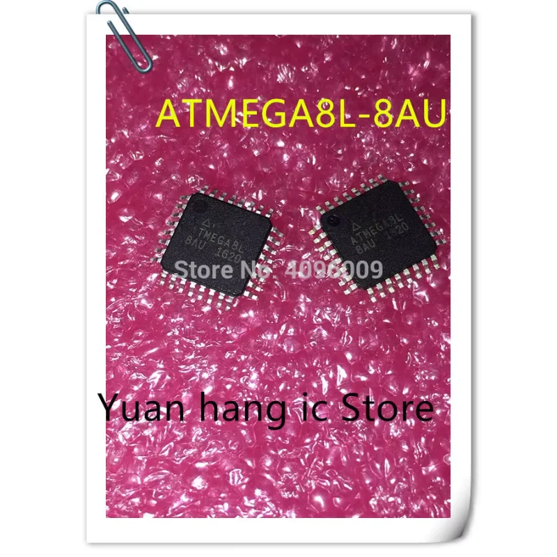 10PCS/LOT ATMEGA8L-8AU ATMEGA8L 8AU  ATMEGA8L  TQFP-32  New original