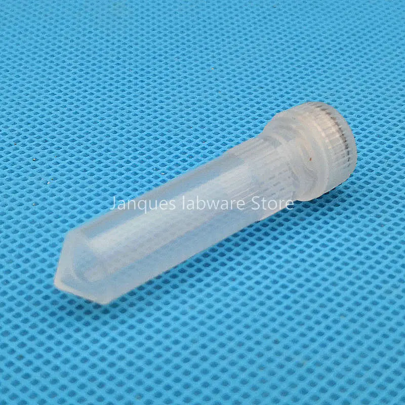 Laboratory 2ml Plastic Freezing Tubes Conical Bottom Biological Sample Cryovials With Gasket Cryo Tube