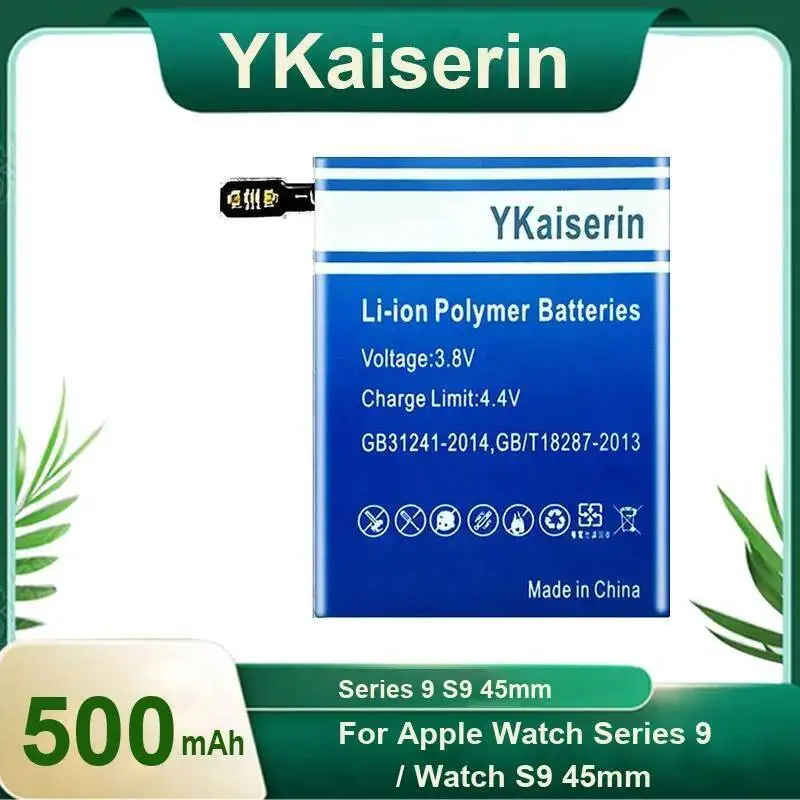 

Environmentally Friendly For Apple Watch Series 9 S9 45Mm 500Mah Battery Portable