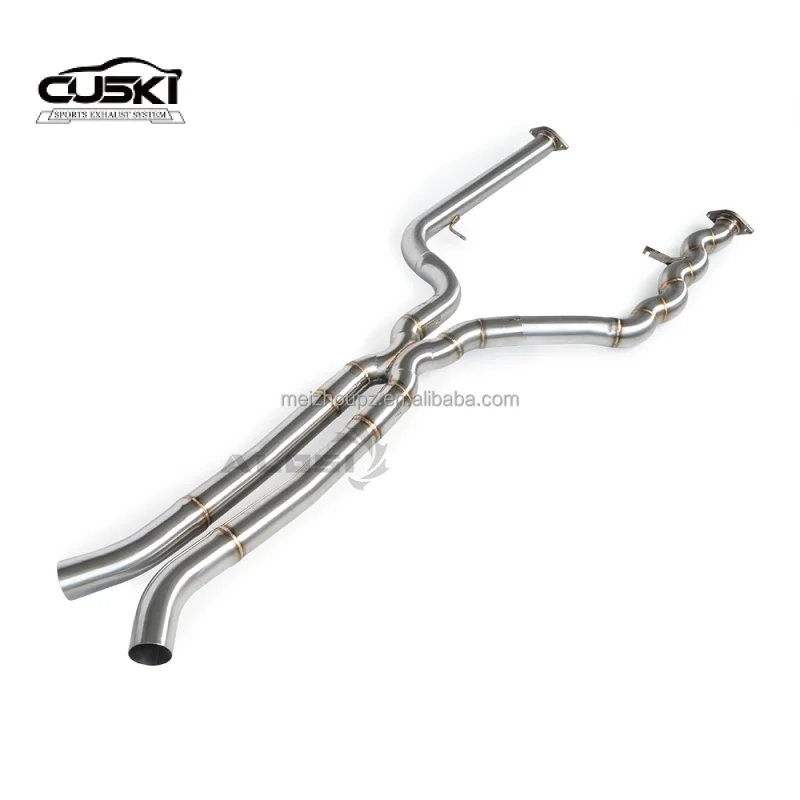 Customizable exhaust Stainless Steel Equal Length Middle Tube for BMW M3/M4 G80/G82 3.0T 2021-2023 Sports Car Exhaust System