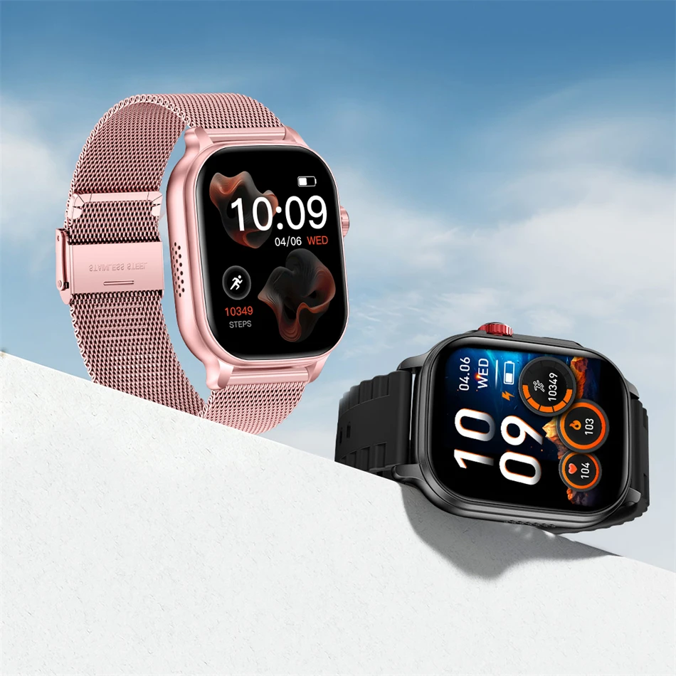 Neue Langlebige 1400mAh Batterie Smartwatch für Männer IP68 Wasserdicht LED-Taschenlampe 2,01" HD Bluetooth-Anruf Sport-Smartwatch für Frauen 2026 – Detail 22