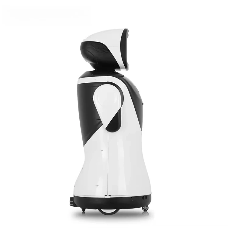 Host's Adorable Exhibition Dancer Music-Playing Face-Recognizing Commercial Reception Robot Attractive Communication