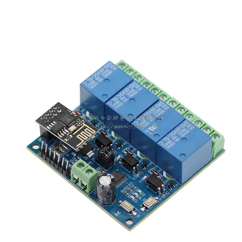 ESP8266 5V/12V WiFi 릴레이 사물 인터넷 스마트 홈 폰 APP 원격 제어 스위치 4가지 방법