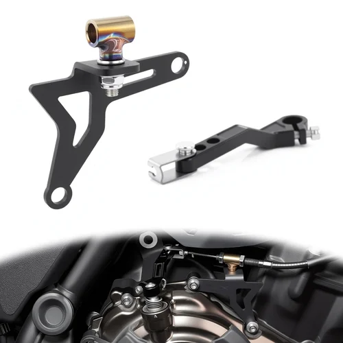 Imagen 1 del producto Para Yamaha XTZ 700 / Tenere 700 Rally Edition / World Raid XSR700 MT-07 FZ07 ABS motocicleta brazo de embrague de un dedo y soporte