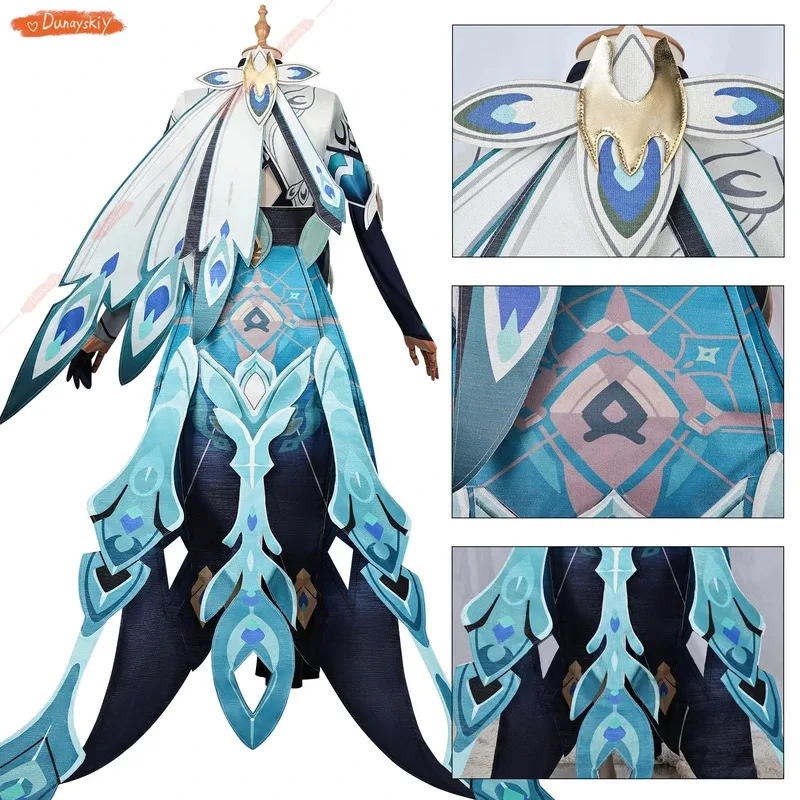 Anime jogo honkai star rail cosplay vita novo traje uniforme terno lolita vestido com perucas para mulher meninas halloween natal cos