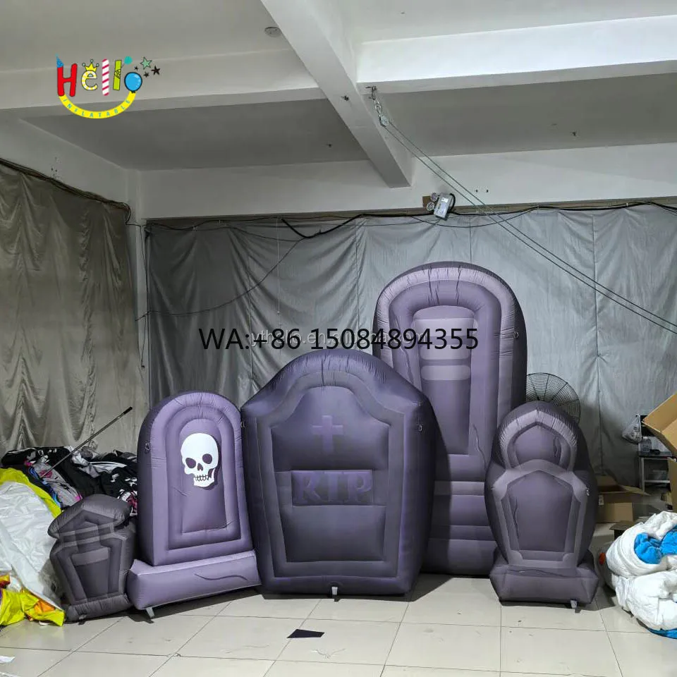 

High Quality Halloween Inflatable Decoration Inflatable Tombstone for Garden Lawn Party Event Decoration