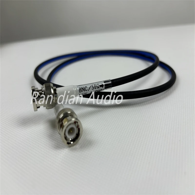 LHY Professional  HIFI 50Ω 75Ω BNC 10M Clock Cable Digital Coaxial Audio Signal Cable (1 meter)