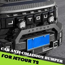 Car Bull Bar Fit for Jetour Traveler T2 2023 2024 2025 Modified JMK Car Front Guard Bar Anti-collision Bumper Car Accessories