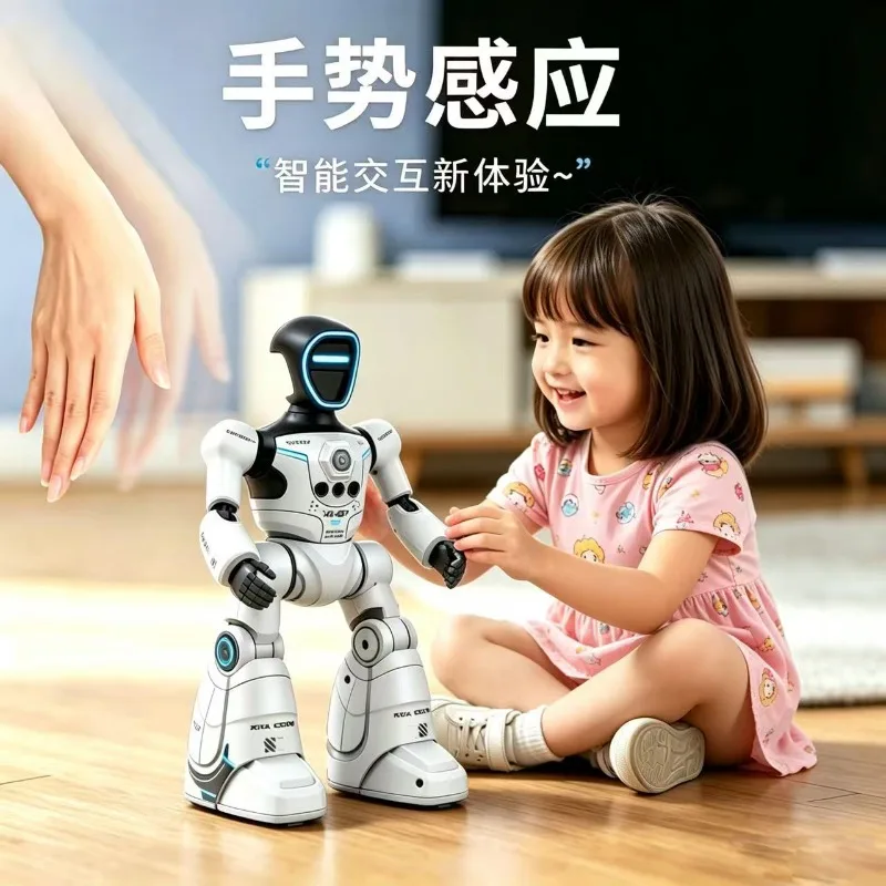 Gesture Induction Remote Control AI Intelligent Machine Toy Programmable Early Education Dancing Robot Cross-border Explosion