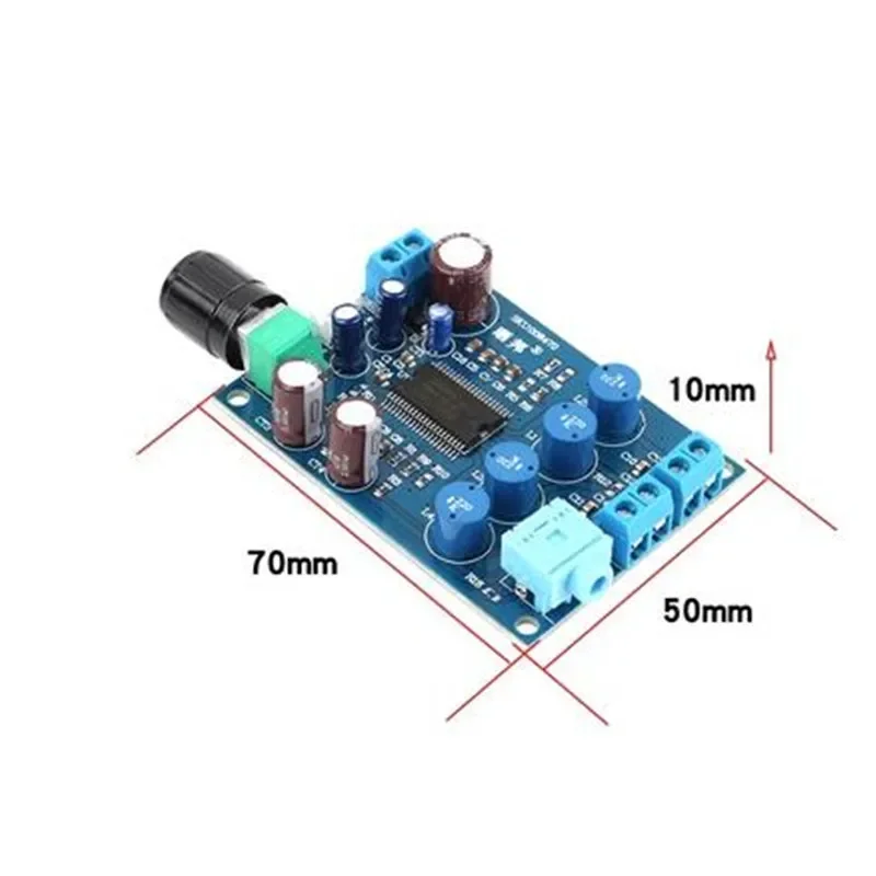 

Digital Amplifier board2.0dual Channel2 * 10wstereo high fidelity with headphone AmplifierDC9-14V