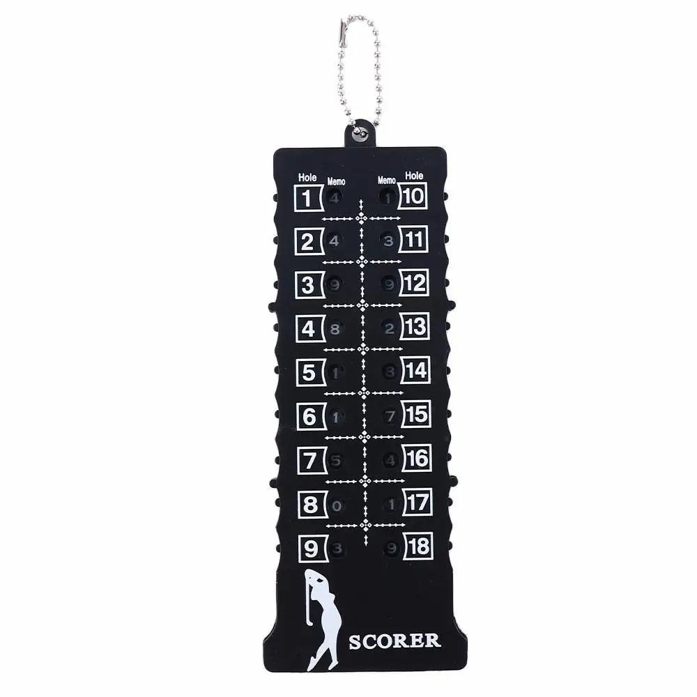 

Training Aids with Key Chain Stroke Putt Scoring Keeper Shot Count Score Counter Stroke Score Card Score Counter