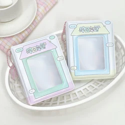 3 Inch Mini Photo Album House Shape Cartoon Album Photo Photocard Holder Book Collect Korea Album De Fotos Photocard Binder