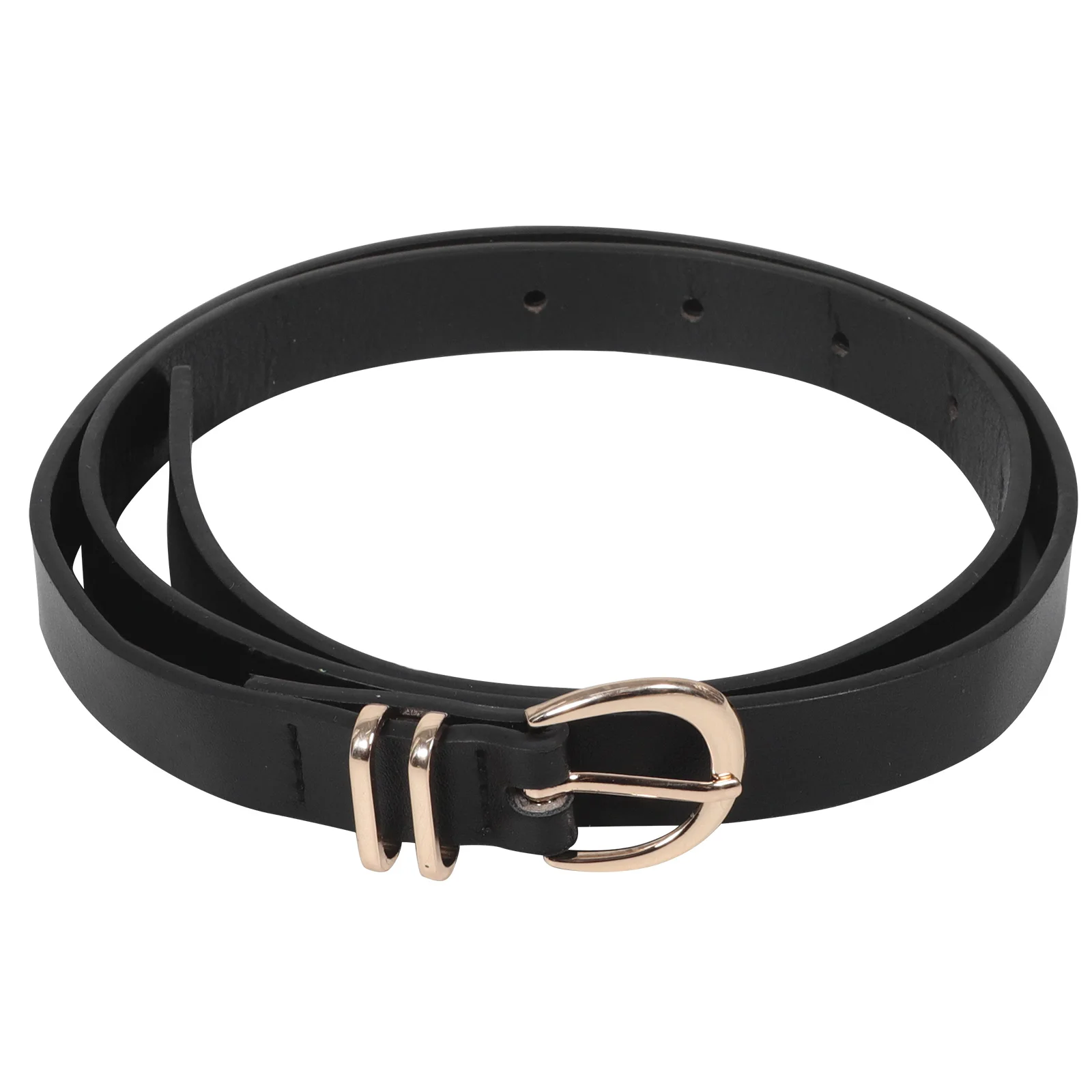 

Women's Simple Belt for Elegant Daily Wear Ladies Jeans Skirts Dress Black Casual