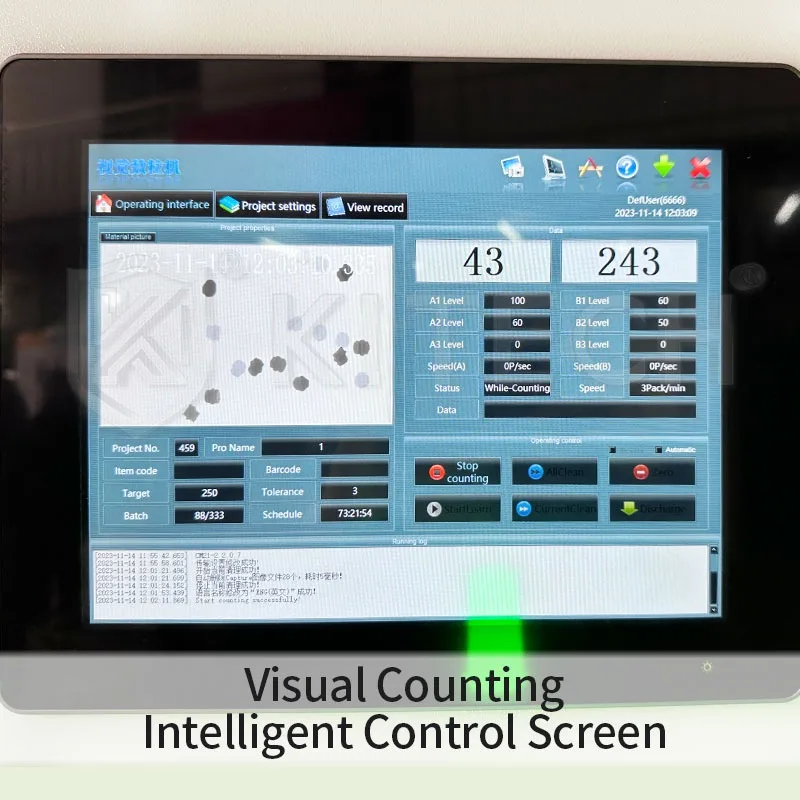 KL Automatic Top and Bottom Sealing Packing Machine Rubber Ring Counting Packaging Machine