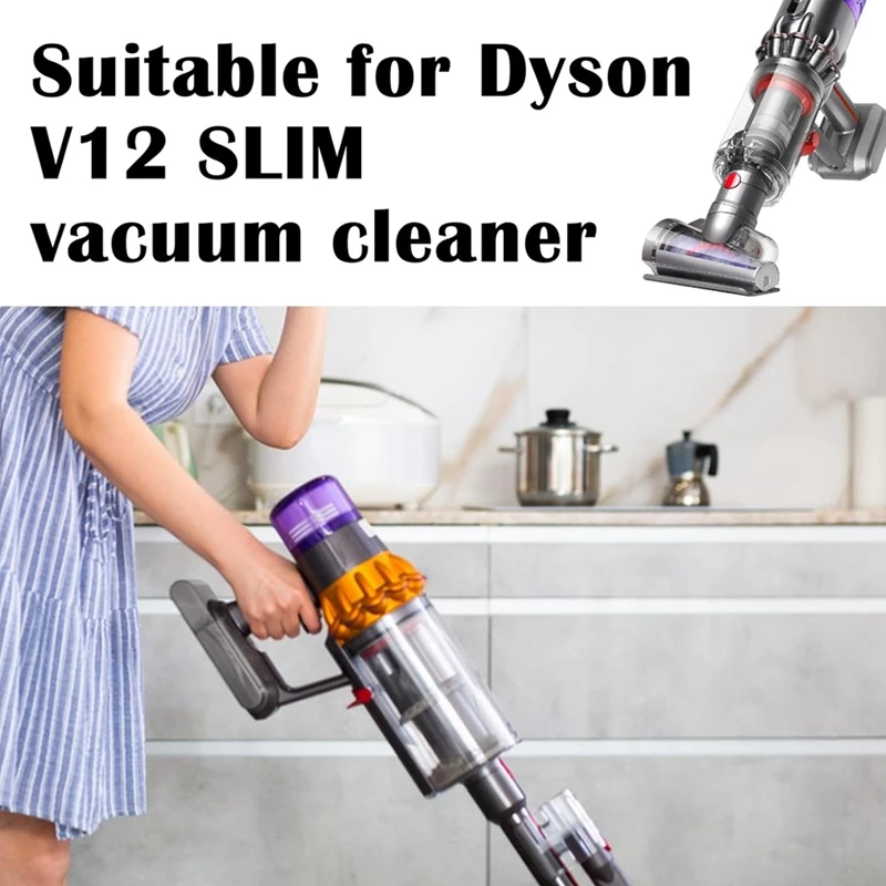 Dust Bin For Dyson V12 Slim Vacuum Cleaner Canister, Parts Dust Collector Robot Vacuum Cleaner Dust Bucket