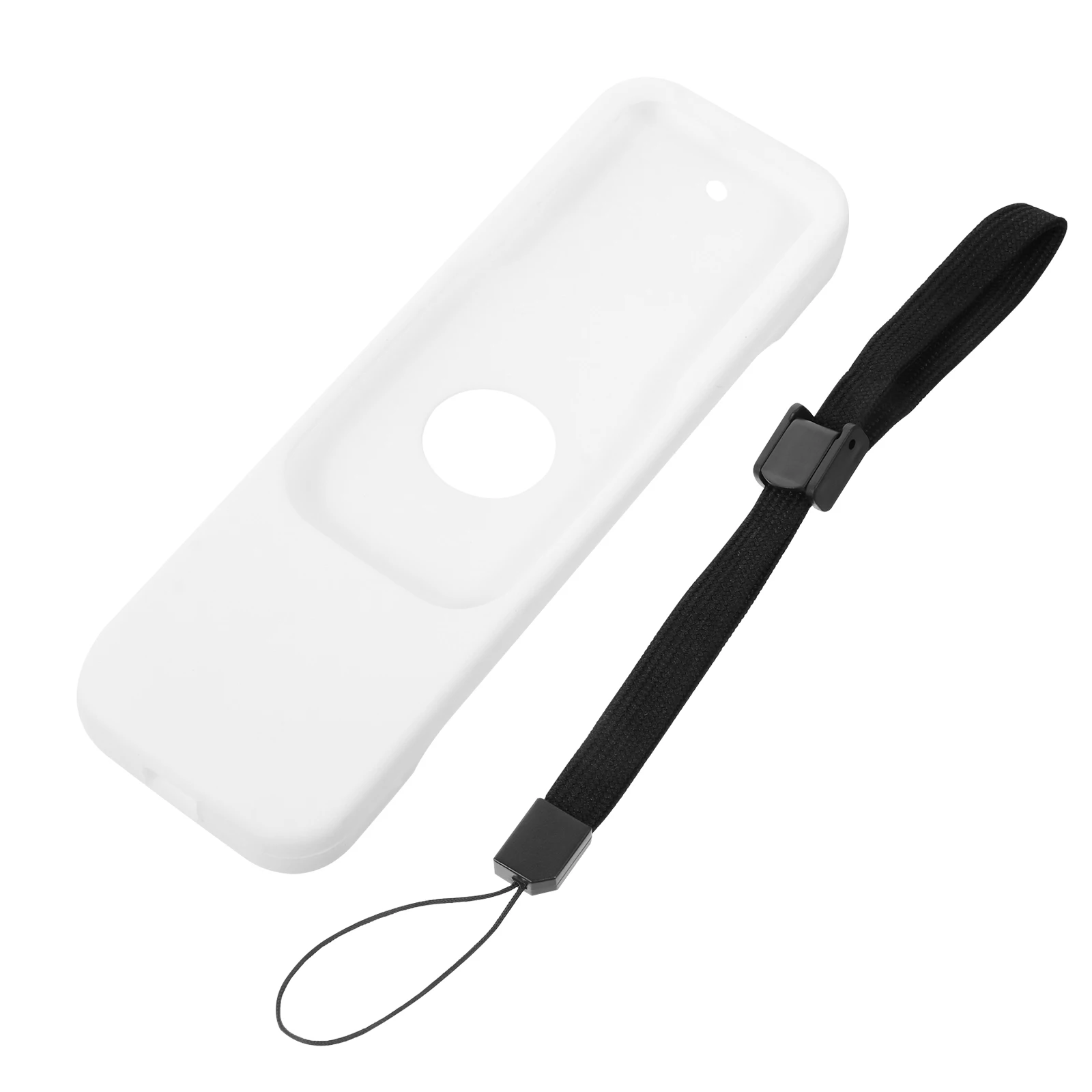 

1 pc Portable Remote Case Control Case White Protective Cover Nonslip Dustproof Touch Area Reserved Universal Remote