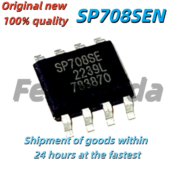 5PCS Brand-new original SP708SEN-L/TR SP708SEN SOIC-8 low-power microprocessor monitoring circuit
