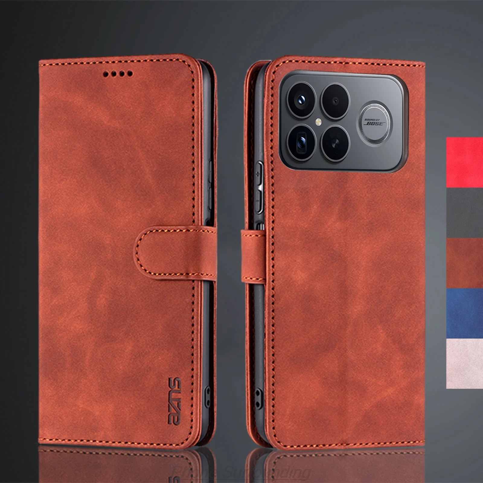 

Card Holder Wallet Case for Xiaomi POCOPHONE POCO F8 Ultra F8Ultra Pu Leather Case Flip Holster Phone Cover Capa fundas Coque