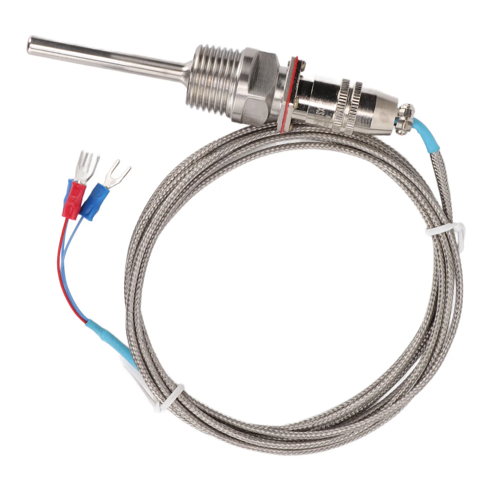 Stainless Steel Temperature Sensor Temperature Sensor PT100 Stainless Steel Temperature Probe with High Accuracy and Quick Respo