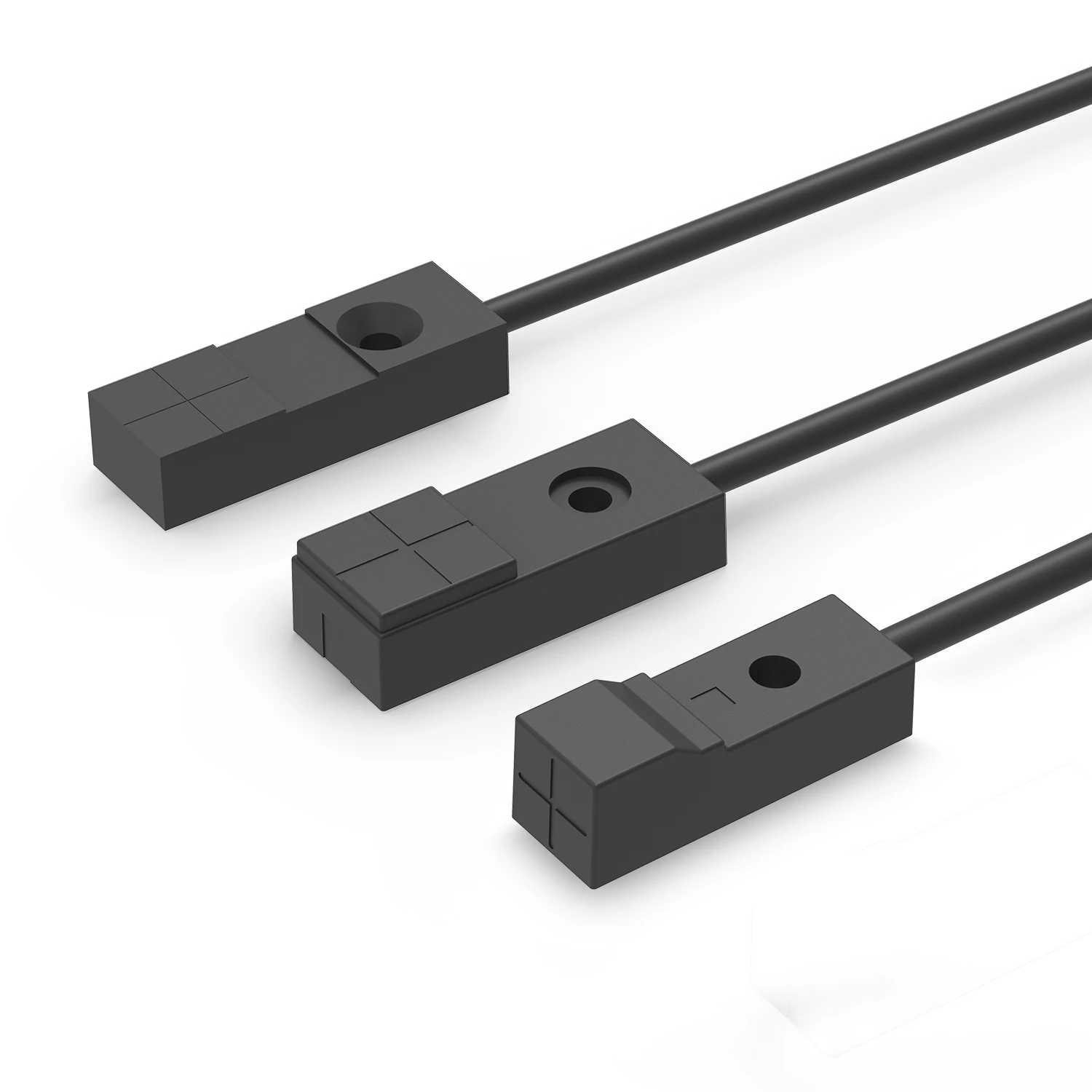 AKUSENSE TEN09-2.5NO Small Square Inductive Proximity Sensor 3-Wire Metal IP67 2.5mm Range 5V NPN NC Output PC Body