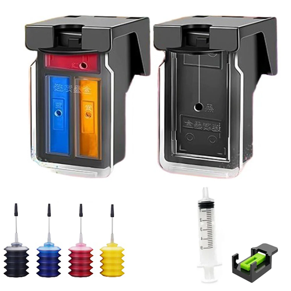 Wielokrotnego napełniania wkład atramentowy PG545XL CL546 Kompatybilny pełny wkład do drukarek Canon Pixma IP2800 IP2850 MG2400 MX490 MX494 — zdjęcie produktu 7