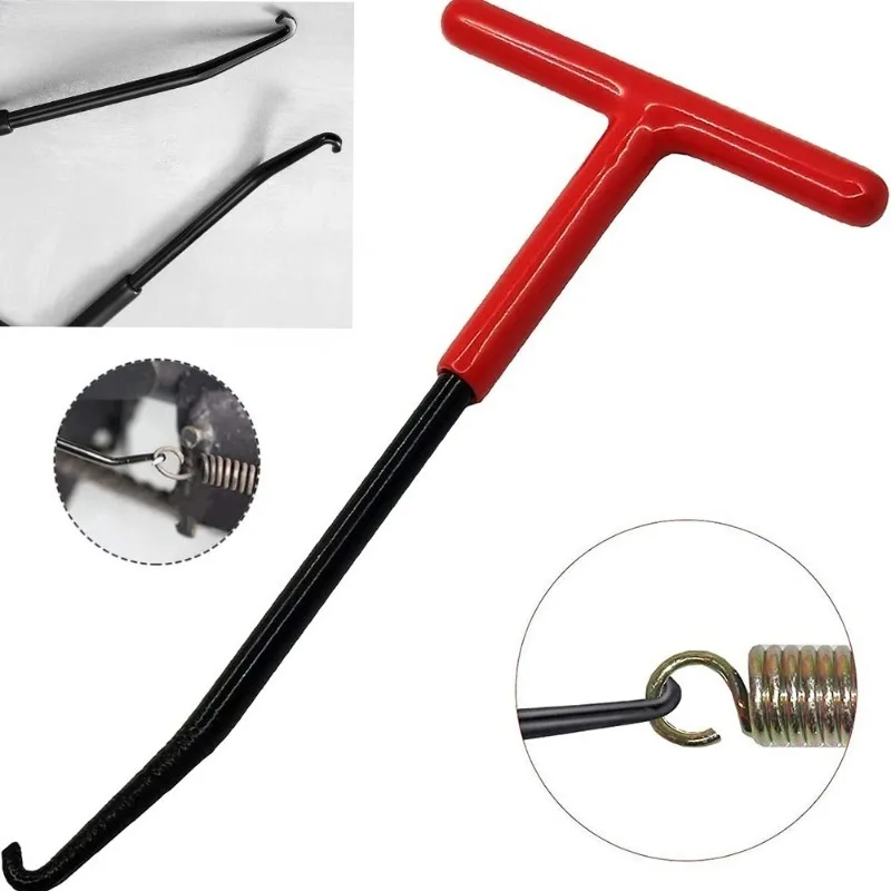 

Т-образный инструмент для пружинного крючка выхлопного барабана мотоцикла, ремонт, разборка, 2 шт., новый