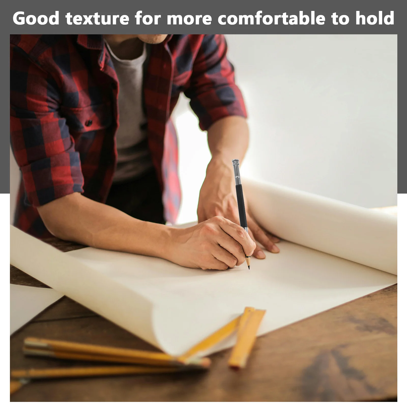 

5 шт., удлинитель для карандашей для художников, держатель для цветного карандаша из нержавеющей стали, инструмент для рисования эскизов, художественный аксессуар, школьный офис