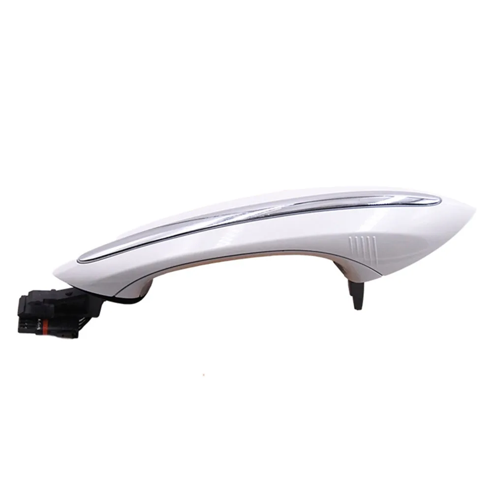 For BMW F07 F10 F06 F11 F01 F03 F04 51217231931 51217231934 Car Door Handle Keyless entry Front/Rear/Right/Left Pearl White