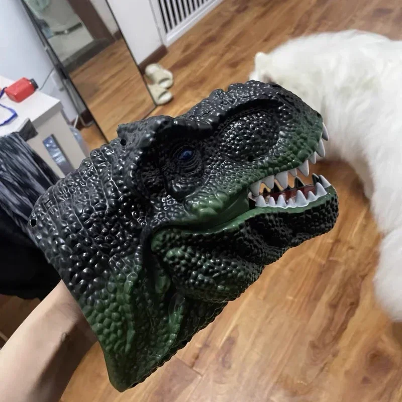 Lançador de arma de dinossauro simulado, revista de grande capacidade, repetidor elétrico, tiranossauro jurássico rex, brinquedo presente do menino, novo, 2020