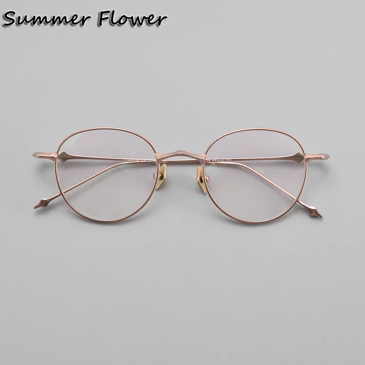 

Pure Titanium Glasses Frame Men Fashion Trendy Round Prescription Eyeglass Spectacle Light Optical Myopia Retro Eyewear Women