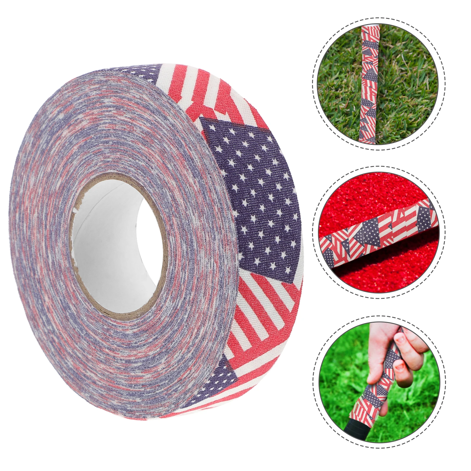 

1 Roll Anti-Slip Hockey Racket Tape Waterproof Breathable Professional Sports Grip Long Life Comfortable Decorative Team Sport