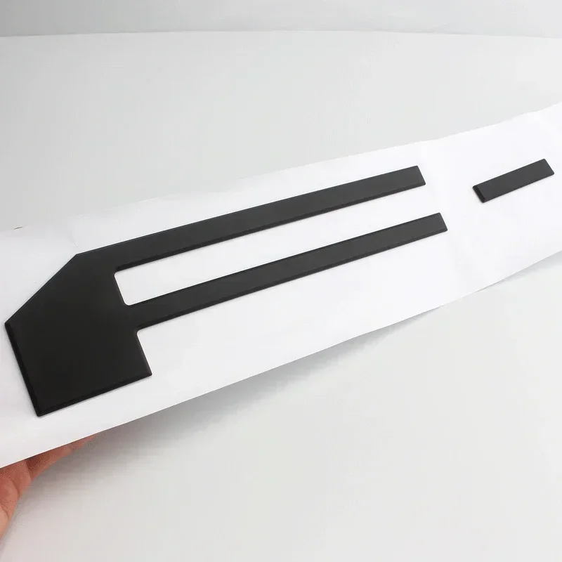 Dekoracyjna naklejka samochodowa odpowiednia do logo pickupa Ford F150 Raptor F-150, etykieta na tylną klapę bagażnika, modyfikowana etykieta rowkowa ABS.