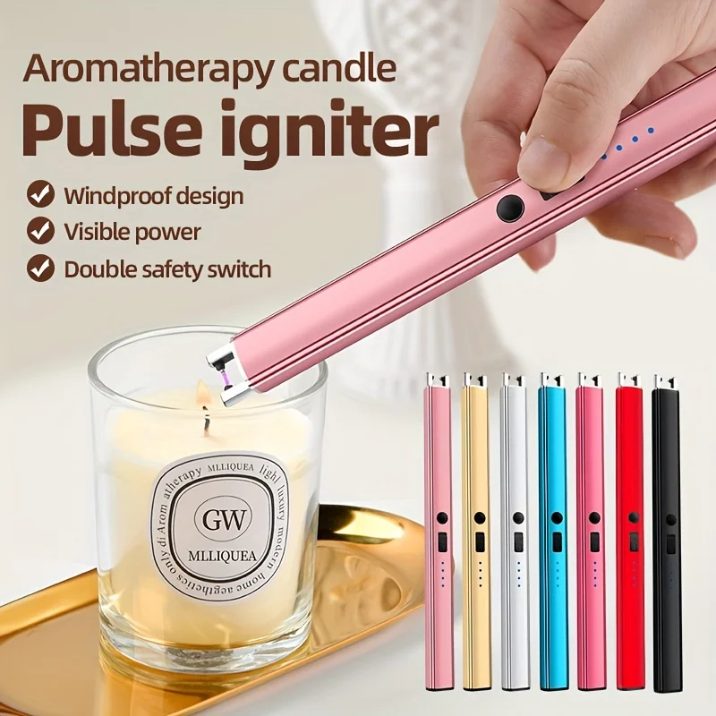 

1pc New Aromatherapy Candle Extended Gas Stove Natural Gas Charging Igniter Kitchen Lighter Gun Ignition Stick Lighter