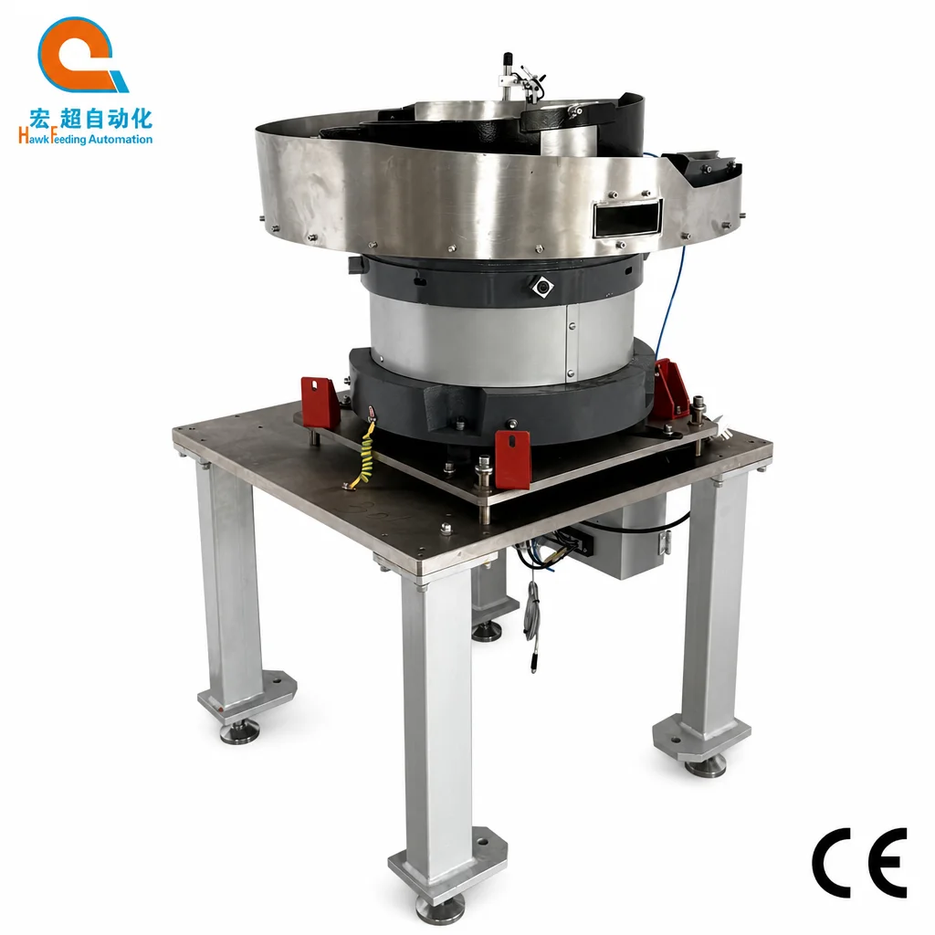 High Efficiency Vibratory Bowl Feeder Precision Orientation Parts Feeder Machine With Controller For Automated Production