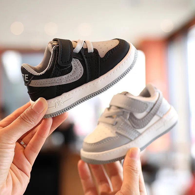 

Children's Sneakers Boys and Girls Sneakers Spring and Autumn 2021 New Korean Version Boys Baby Shoes Single Shoe Toddler Shoes