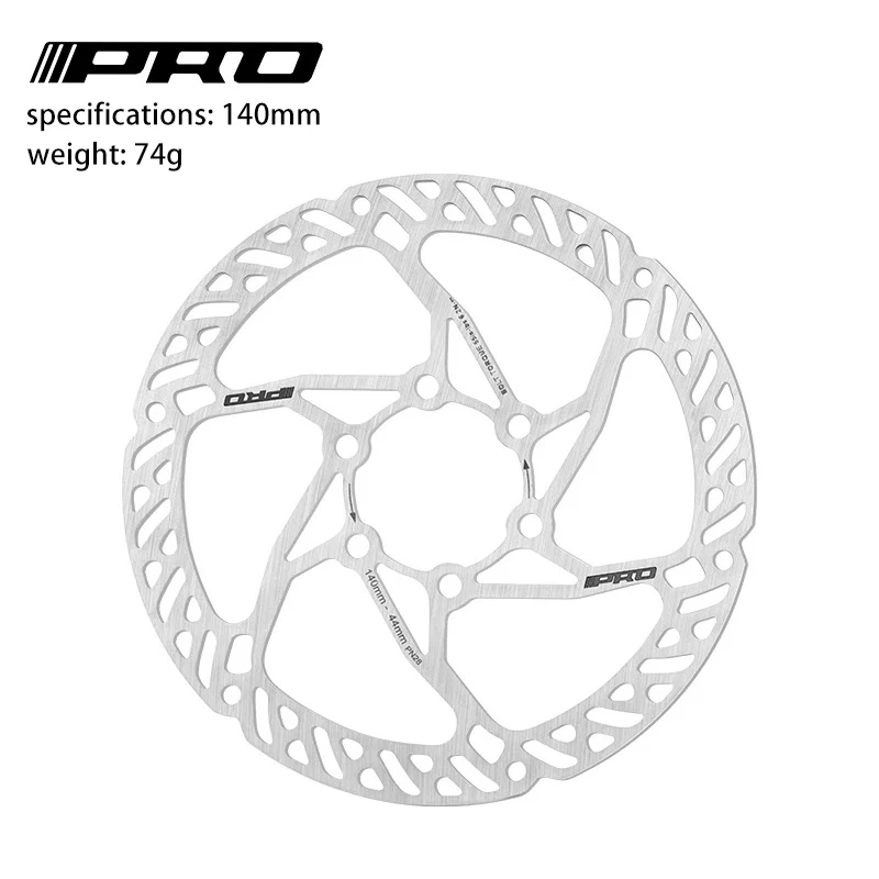 IIIPRO LEICHTER 6-Bolzen-Bremsscheibenrotor, starke Wärmeableitung, schwimmend, 140 mm, 160 mm, 180 mm, 203 mm, für MTB/Straße – Detail 2