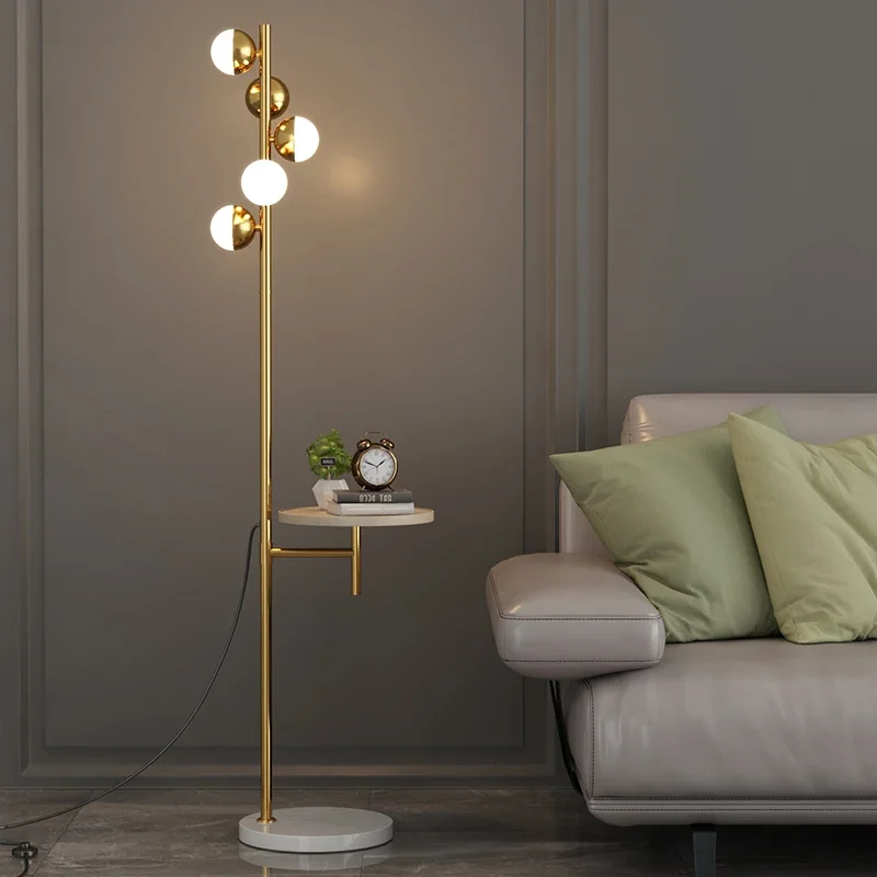 TEMAR Contemporary Floor Lamp Luxury Living Room Bedroom Study Villa Hotel LED Fashion Creativity Decorative Standing Light