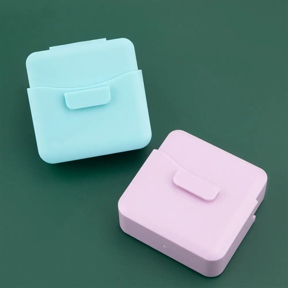 Portable Mini Portable Painting Box Subpackage Design Compact Watercolor Paint Palette Empty Removable 12/24 Grids Palette