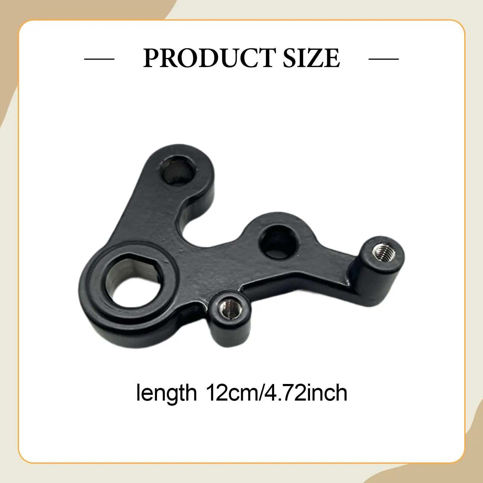 Foot Peg Mounting Bracket Metal Connection Plate Support for Benelli BJ150S BJ150-31 Dirt Bike