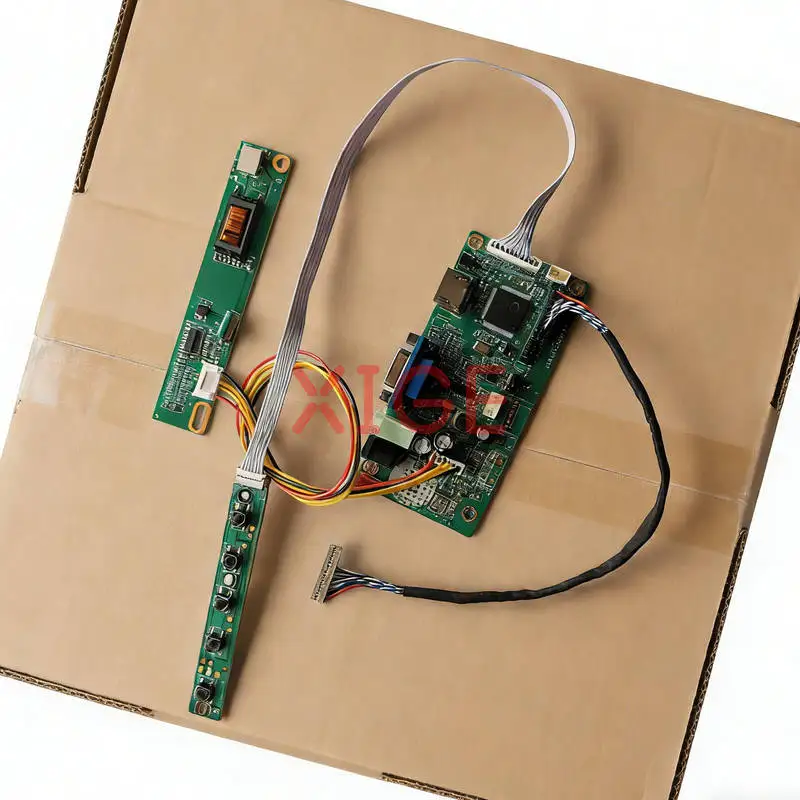 

LCD Monitor Drive Board Fit QD141X1LH02 LTD141EA9F LTM14C433E QD141X1LH06 1024*768 1-CCFL VGA+HDMI 1024x768 20 Pins LVDS DIY Kit