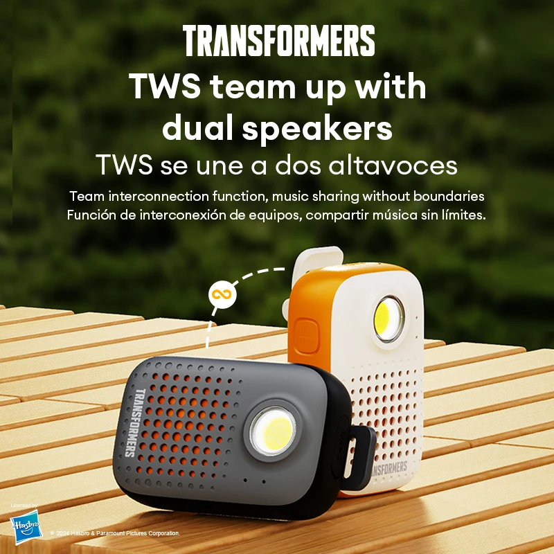 TRANSFORMERS TF-Y07 Pro Portable Wireless Speaker Outdoor Sport Magnetic Stereo Soundbox Waterproof HD Call Bluetooth Subwoofer
