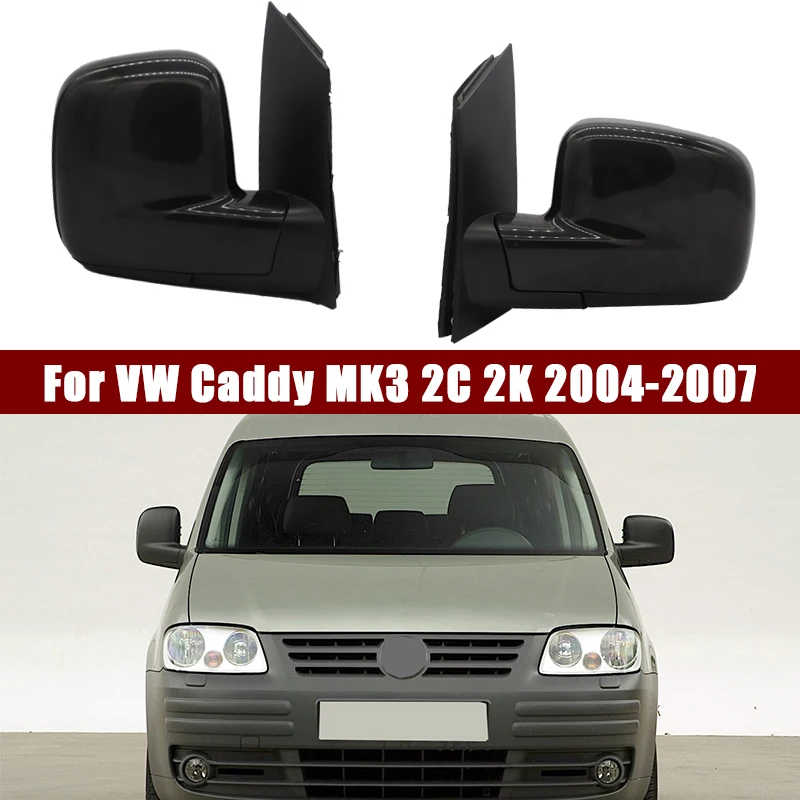 

LHD Car Rearview Mirror Assembly For VW Caddy Auto Door Side Rear View Mirror For VW Caddy 2004-2007Transporter Multivan 3Pin
